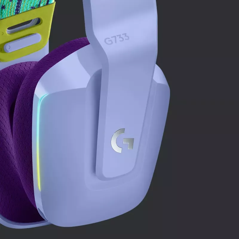 kuulokemikrofoni Logitech G G733 LIGHTSPEED Wireless RGB -peliheadset