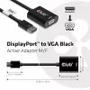 CLUB3D DisplayPort™ - VGA musta aktiivinen adapteri M/F