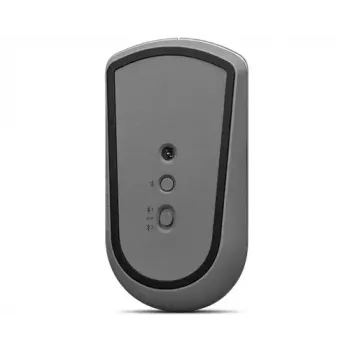 optinen Bluetooth-hiiri Lenovo 600 — 2400 dpi, Bluetooth 5.0 Dual-Host, 3 painiketta, pallorulla, raudanharmaa