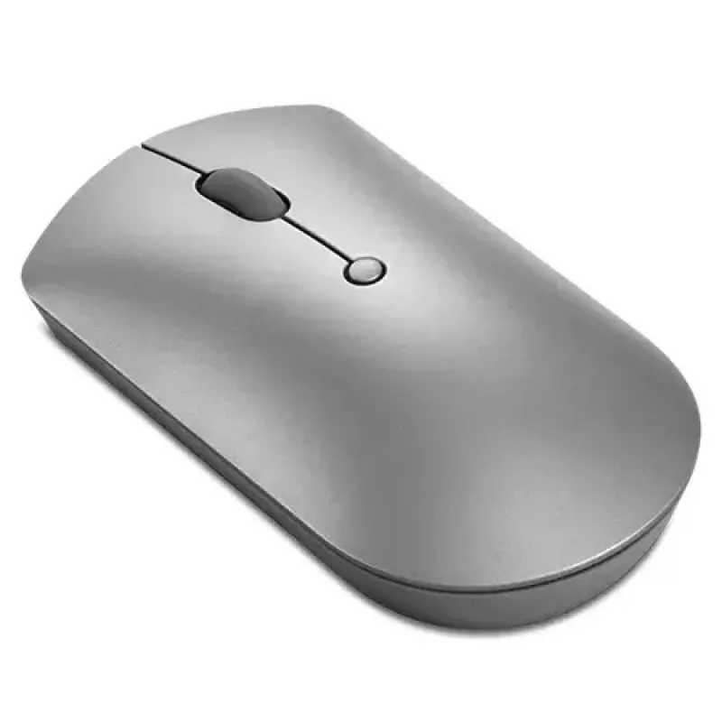 optinen Bluetooth-hiiri Lenovo 600 — 2400 dpi, Bluetooth 5.0 Dual-Host, 3 painiketta, pallorulla, raudanharmaa