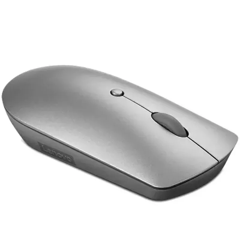 optinen Bluetooth-hiiri Lenovo 600 — 2400 dpi, Bluetooth 5.0 Dual-Host, 3 painiketta, pallorulla, raudanharmaa