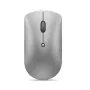 optinen Bluetooth-hiiri Lenovo 600 — 2400 dpi, Bluetooth 5.0 Dual-Host, 3 painiketta, pallorulla, raudanharmaa