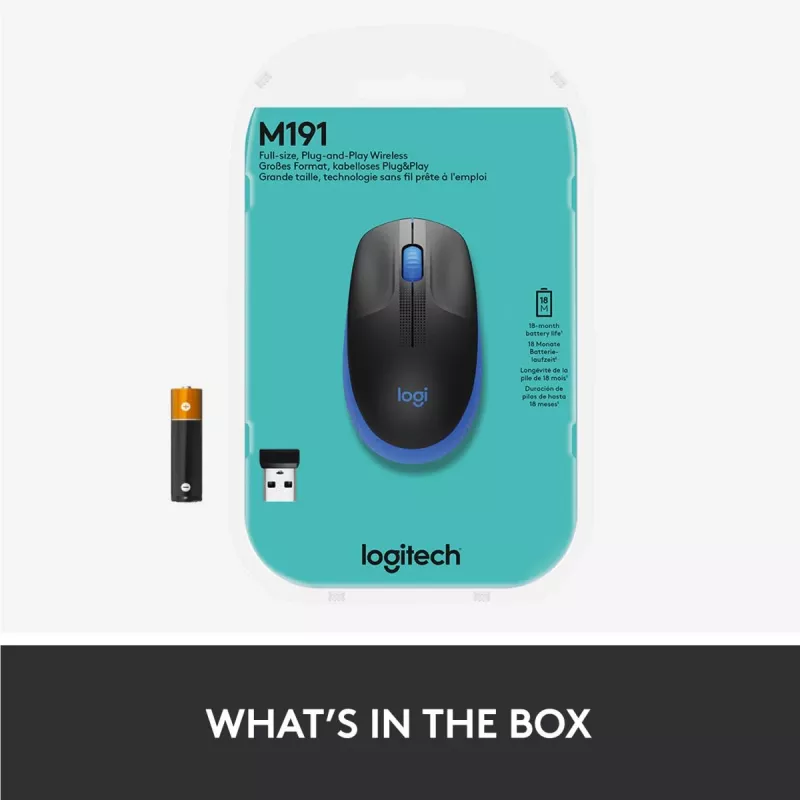 hiiri Logitech M190 langaton USB