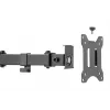 DIGITUS Universal Single Monitor Clamp Mount 17-32in 8kg (max.) musta