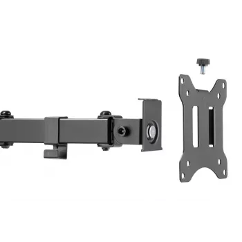 DIGITUS Universal Single Monitor Clamp Mount 17-32in 8kg (max.) musta