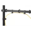 DIGITUS Universal Single Monitor Clamp Mount 17-32in 8kg (max.) musta