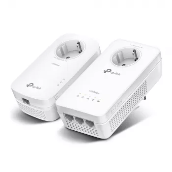 TP-Link TL-WPA8631P KIT PowerLine-verkkosovitin 300 Mbit/s Ethernet LAN Wi-Fi valkoinen 2 kpl