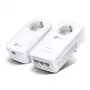 TP-Link TL-WPA8631P KIT PowerLine-verkkosovitin 300 Mbit/s Ethernet LAN Wi-Fi valkoinen 2 kpl