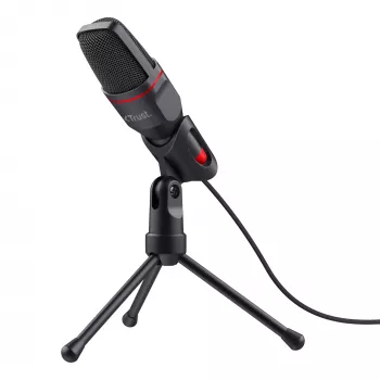 Trust GXT 212 musta, punainen PC-mikrofoni