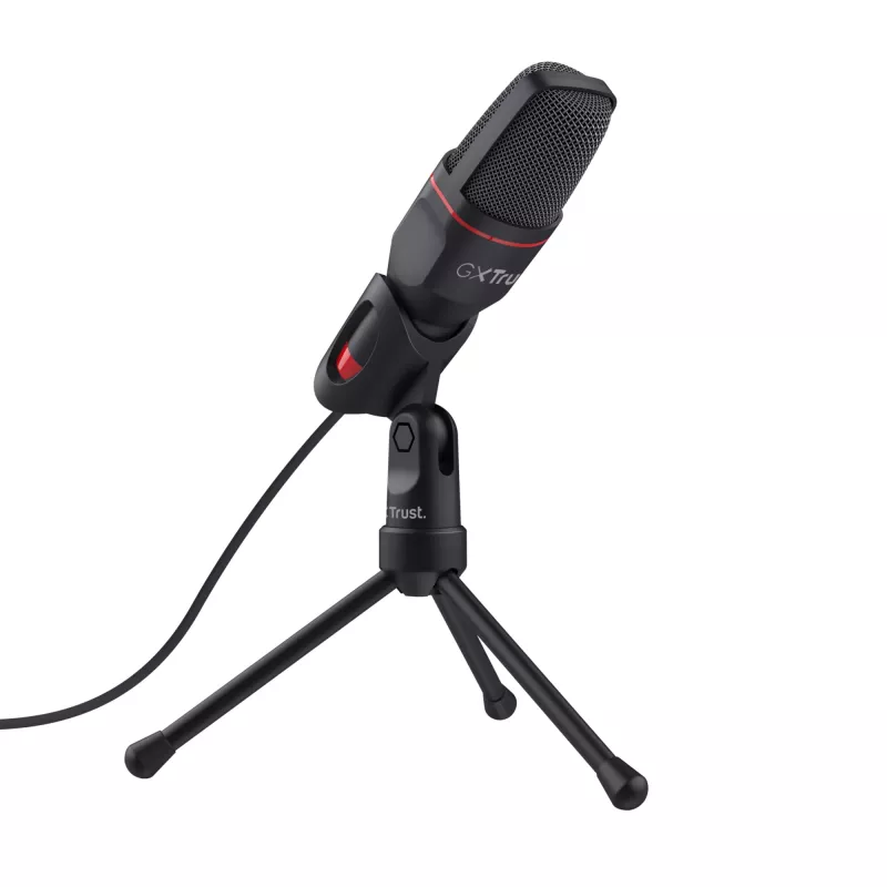 Trust GXT 212 musta, punainen PC-mikrofoni