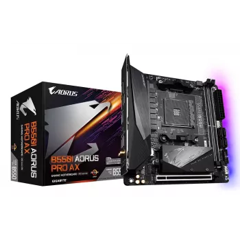 Emolevy GIGABYTE B550I AORUS PRO AX, B550, AM4, Mini-ITX