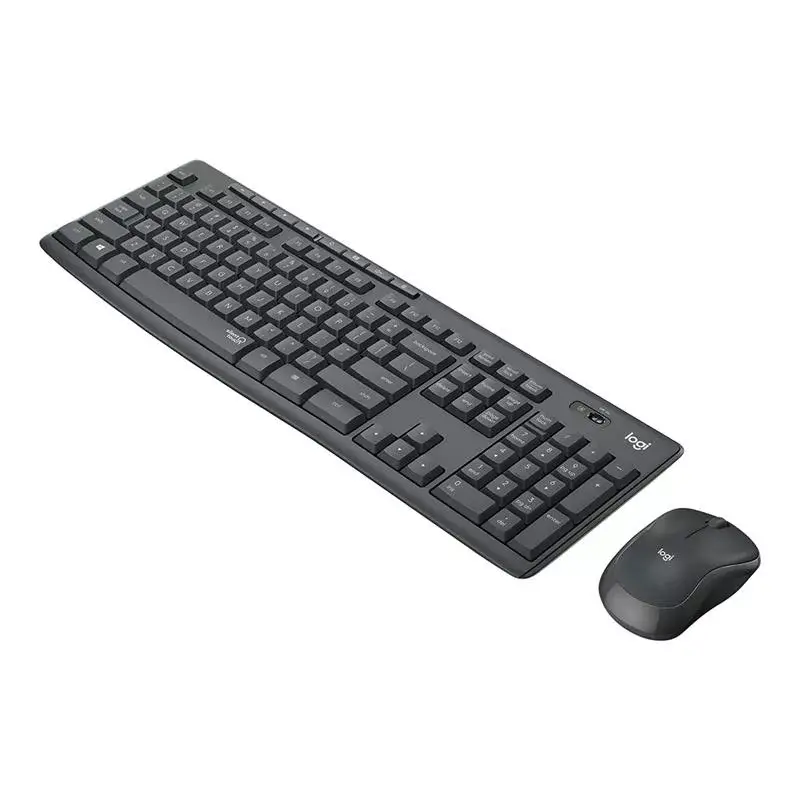 Logitech MK295 Silent Wireless Combo näppäimistö RF langaton QWERTY US International musta