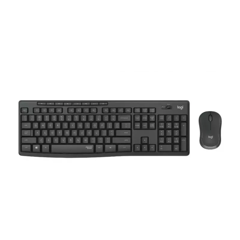 Logitech MK295 Silent Wireless Combo näppäimistö RF langaton QWERTY US International musta
