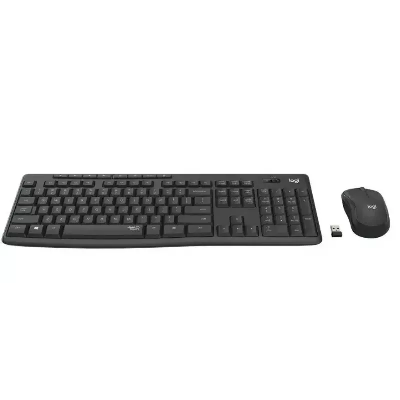 Logitech MK295 Silent Wireless Combo näppäimistö RF langaton QWERTY US International musta