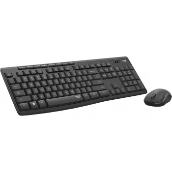 Logitech MK295 Silent Wireless Combo näppäimistö RF langaton QWERTY US International musta