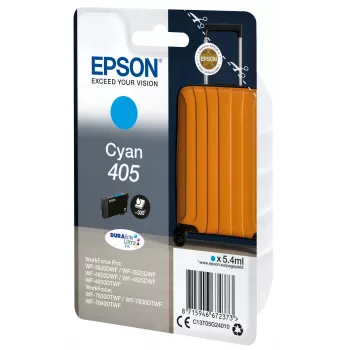Epson syaani 405 DURABrite Ultra Ink mustekasetti 1 kpl alkuperäinen vakiokapasiteetti
