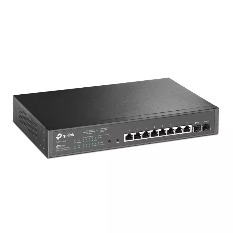 Hallittava kytkin TP-Link JetStream TL-SG2210MP 10-porttinen Gigabit Smart PoE