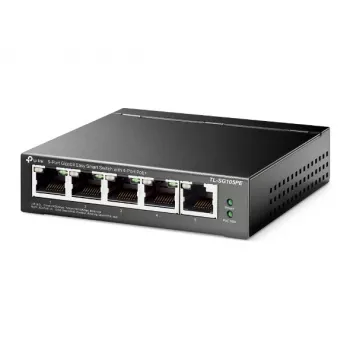 TP-Link 5-porttinen Gigabit Easy Smart PoE -kytkin 4-porttisella PoE+:lla