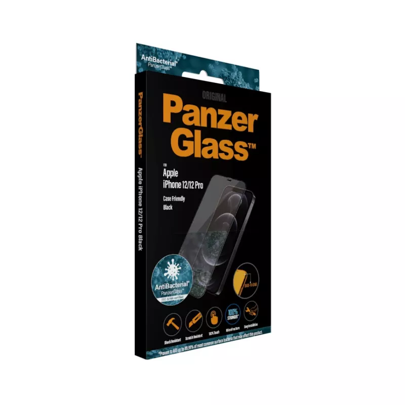 PanzerGlass ® näytönsuojakalvo iPhone 12 | 12 Pro | Edge-to-Edge