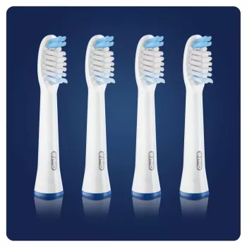 Hammasharjanpäät Oral-B Braun Pulsonic Clean 4 kpl valkoinen