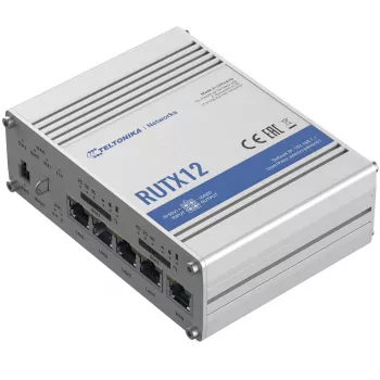 TELTONIKA Rutx12 4G LTE CAT6 dual-band Wi-Fi -teollisuusreititin