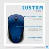 HP langaton hiiri 220 (Lumiere Blue), molempikätinen, RF Wireless, sininen