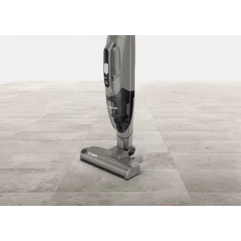 Bosch Serie 2 BBHF214G varsi-imuri/sähköinen 2-in-1-varsi-imuri akku kuiva pussiton harmaa