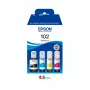 Mustepatruuna Epson 102 4 kpl:n pakkaus musta + väri T03R6 C13T03R640