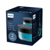 Philips Quick Clean Pod kasetti CC12/50 2 kpl:n pakkaus puhdistuskasetteja sähköparranajokoneen terille
