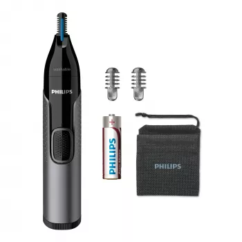 Philips Serie 3000 nenätrimmeri Serie 3000 NT3650/16 pestävä nenä-, korva- ja kulmatrimmeri 2 kampalisäosalla