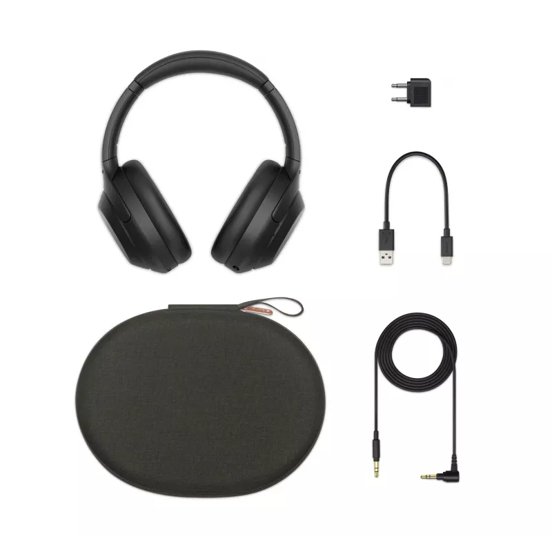 Sony WH-1000XM4 kuulokkeet langaton over-ear puhelut/musiikki USB Type-C Bluetooth musta