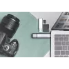 DIGITUS Combo -kortinlukija-keskitin (USB-C+USB 3.0) 1x SD, 1x MicroSD, 1x USB 3.0, harmaa