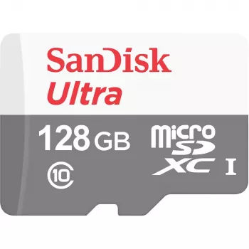 Flash-muisti SanDisk Ultra 128 GB MicroSDXC Class 10 SDSQUNR-128G-GN6MN