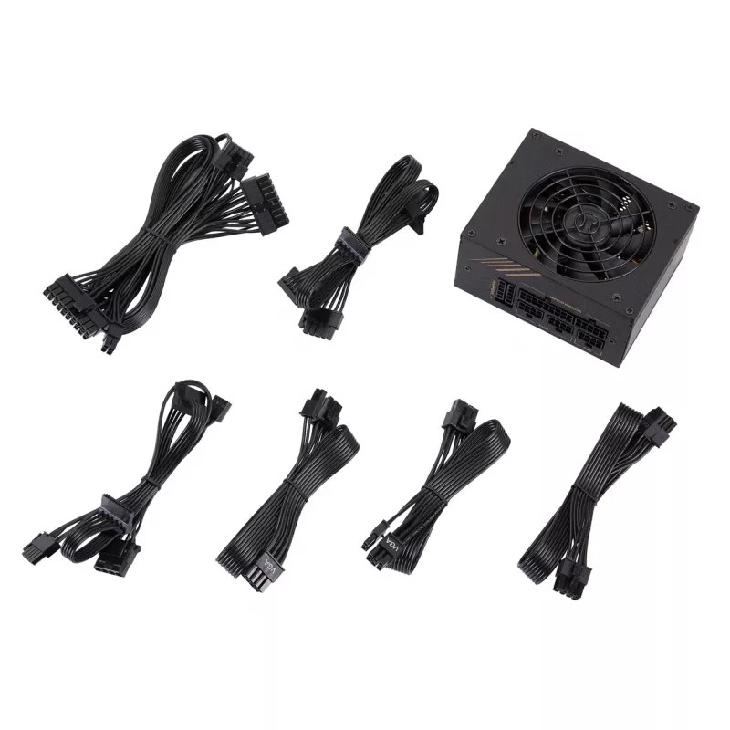 FSP DAGGER PRO 650W virtalähde SFX SFX3.3 musta, 650 W, 100 - 240 V, 50 - 60 Hz, 10 A, 5 A, 120 W
