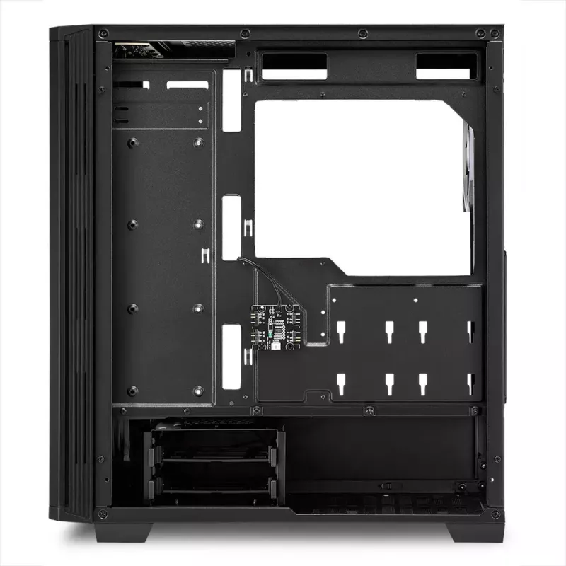 PC-kotelo Sharkoon RGB LIT 100 Midi Tower musta
