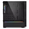 PC-kotelo Sharkoon RGB LIT 100 Midi Tower musta