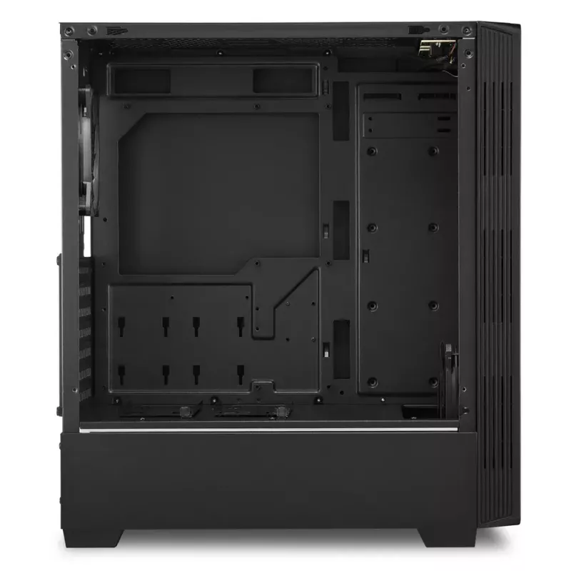 PC-kotelo Sharkoon RGB LIT 100 Midi Tower musta
