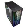 PC-kotelo Sharkoon RGB LIT 100 Midi Tower musta