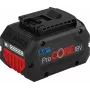 Bosch Professional ProCORE18V 1600A016GK akku, 18 V, 8,0 Ah, Li-Ion, AMPShare Alliance, musta/punainen