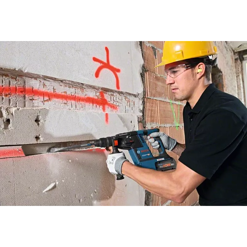 Bosch Professional ProCORE18V 1600A016GK akku, 18 V, 8,0 Ah, Li-Ion, AMPShare Alliance, musta/punainen