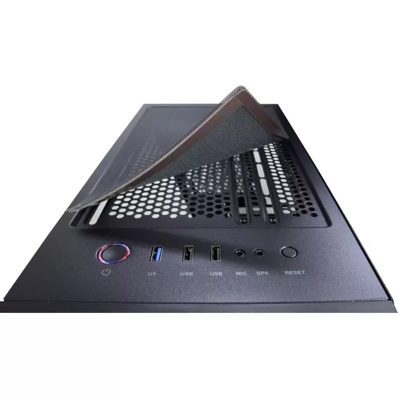 PC-kotelo Inter-Tech C-303 Mirror Full Tower musta