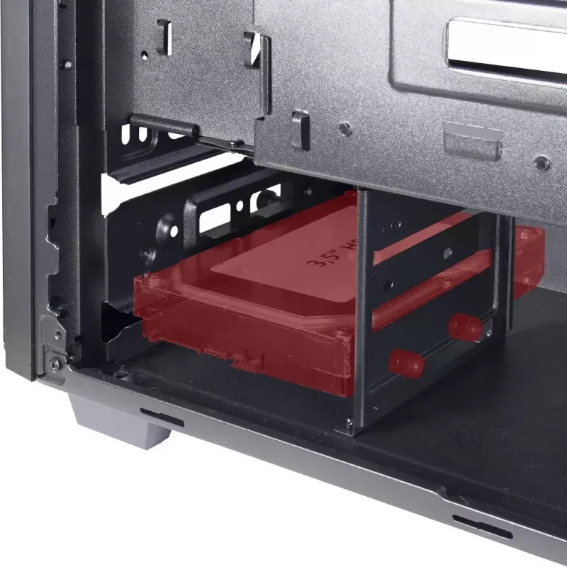 PC-kotelo Inter-Tech C-303 Mirror Full Tower musta