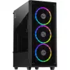 PC-kotelo Inter-Tech C-303 Mirror Full Tower musta