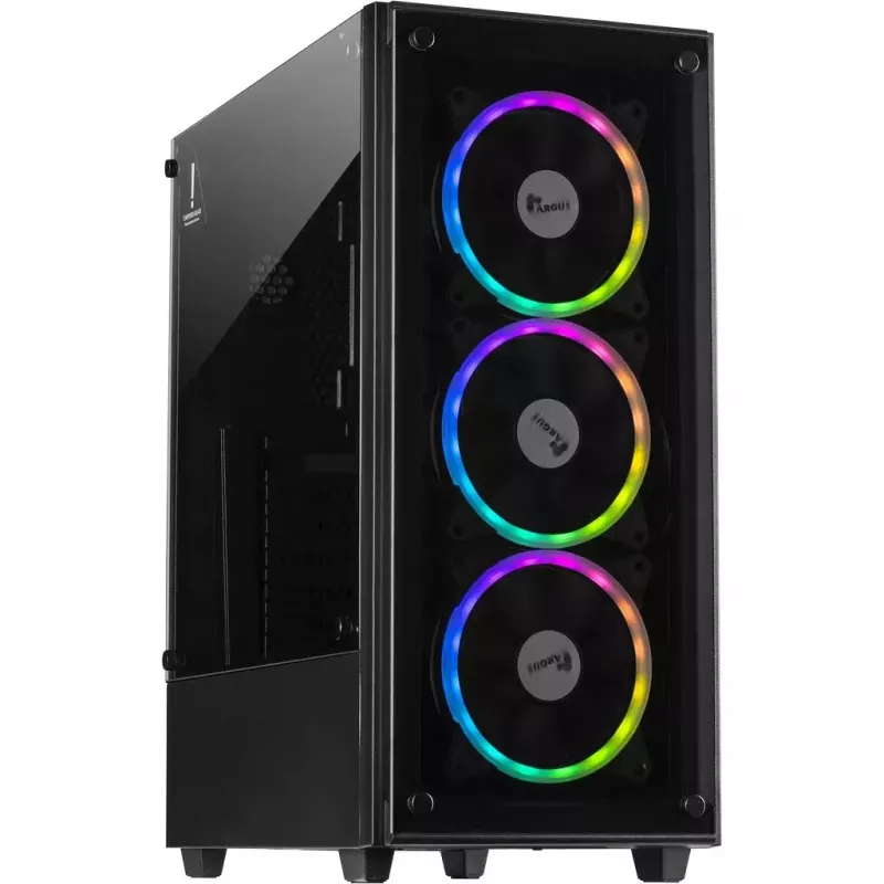 PC-kotelo Inter-Tech C-303 Mirror Full Tower musta