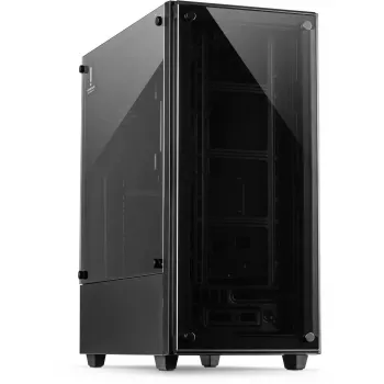 PC-kotelo Inter-Tech C-303 Mirror Full Tower musta