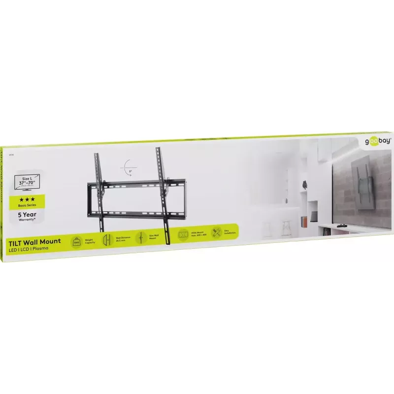 TV-seinäteline Wentronic 49741 177,8 cm (70