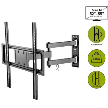 Goobay TV-seinäteline Basic FULLMOTION M 35 kg 32-55