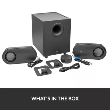 LOGITECH Z407 Bluetooth-tietokonekaiuttimet subwooferilla ja langattomalla ohjauksella
