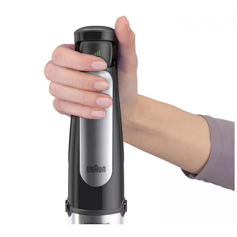 Braun MultiQuick 7 MQ 7045X 1,25 L sauvasekoitin 1000 W musta, ruostumaton teräs