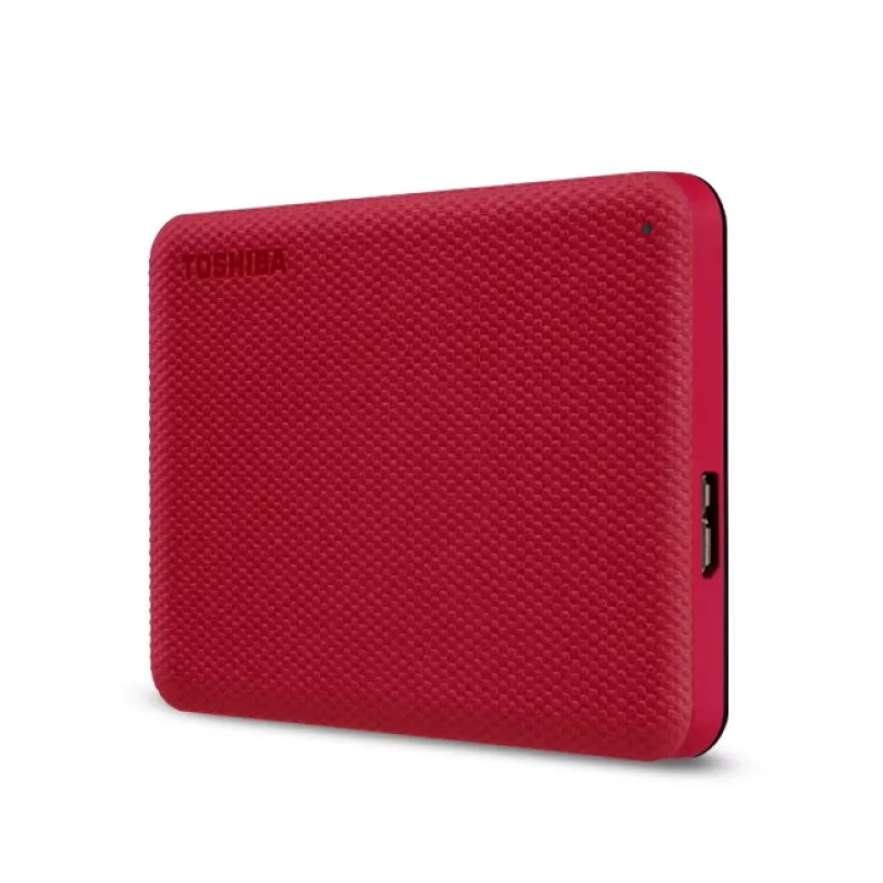TOSHIBA ulkoinen kiintolevy Canvio Advanced 2.5in 4TB USB 3.2 Gen 1 punainen